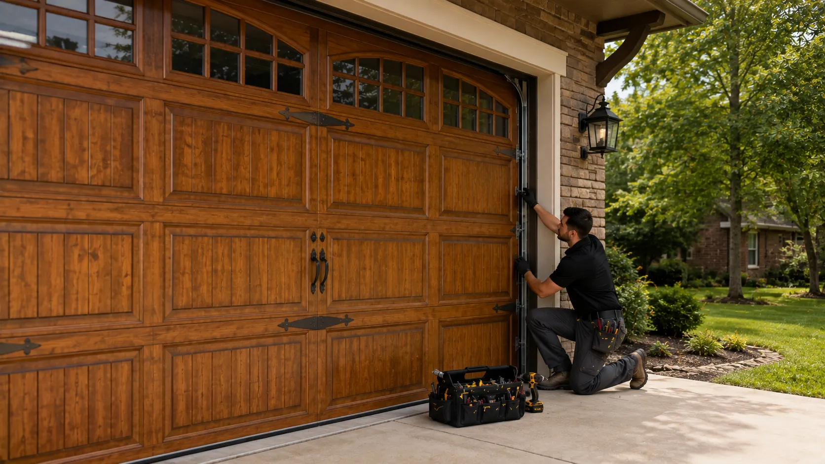 Tell us what’s wrong - Sun Prairie garage door service