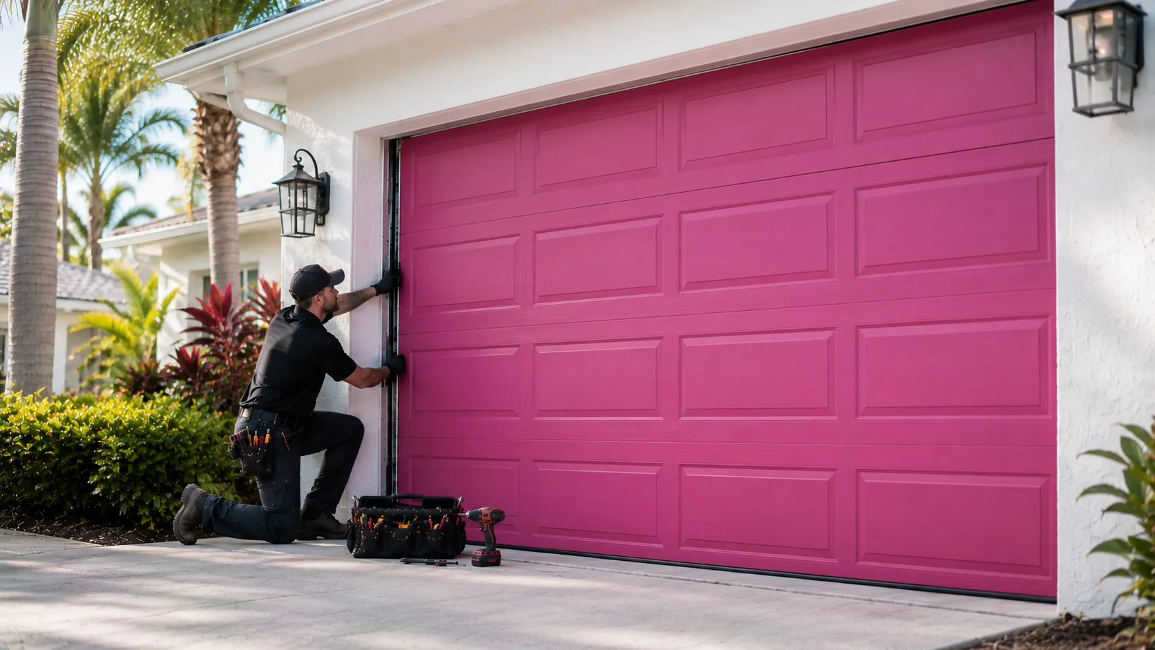 Tell us what’s wrong - Sun Prairie garage door service