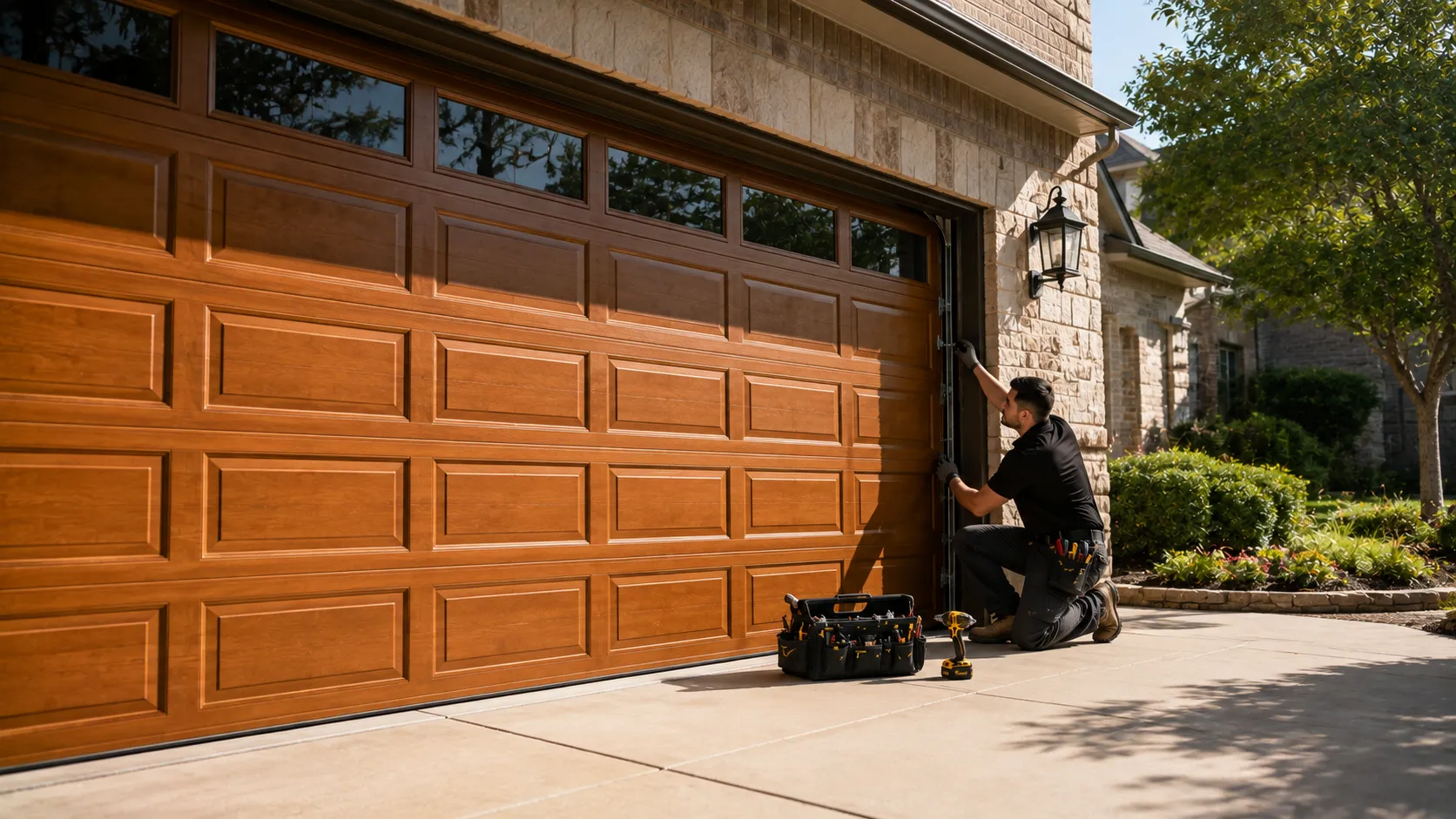 Tell us what’s wrong - Sun Prairie garage door service