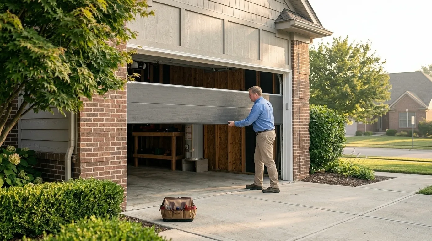 Garage Door Repair for Sun Prairie's 1980s and 90s Housing Stock