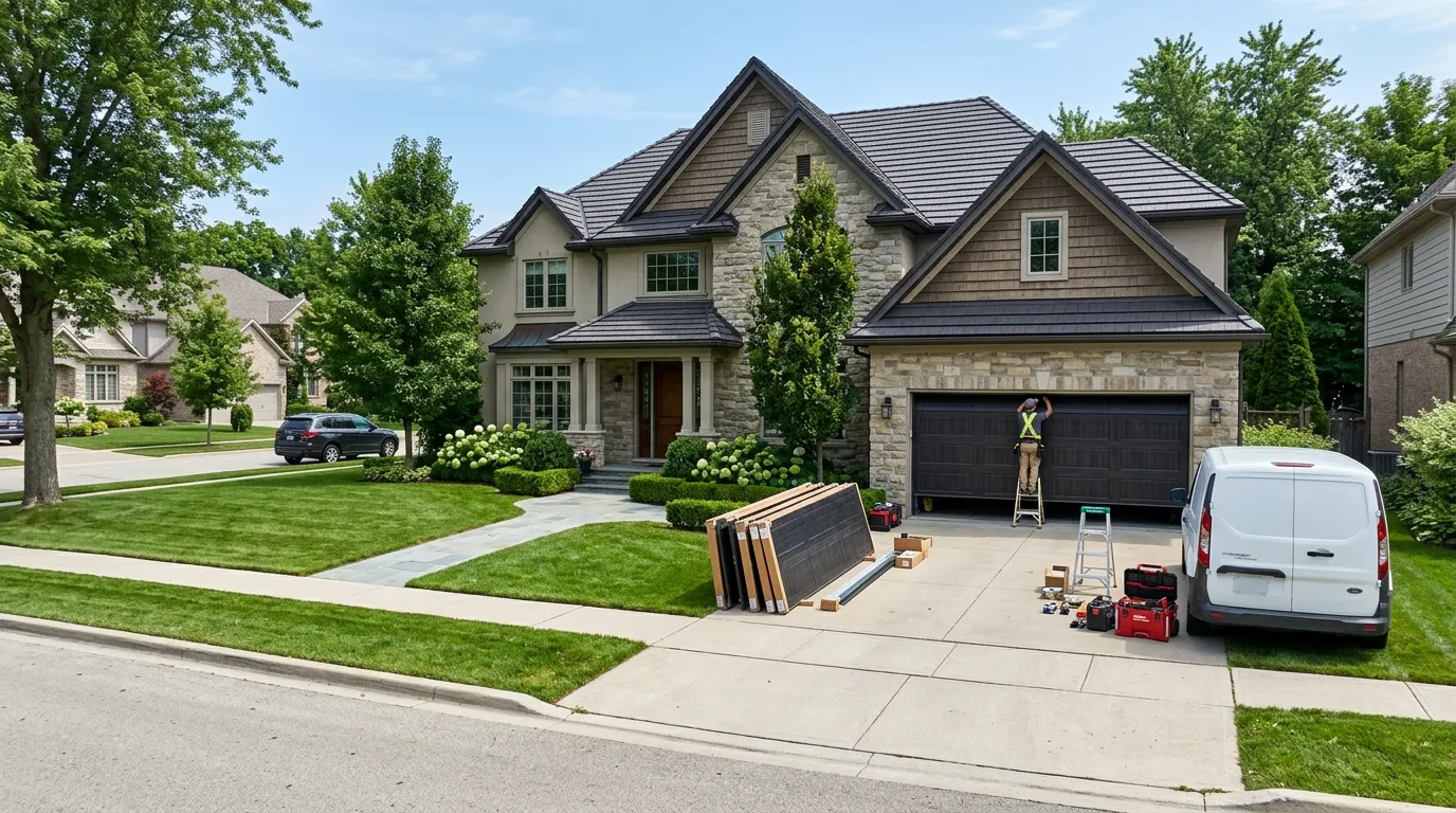 Sun Prairie garage door