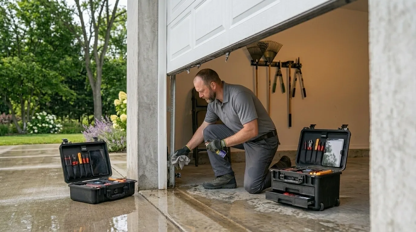 Clear, up-front plan - Sun Prairie garage door service