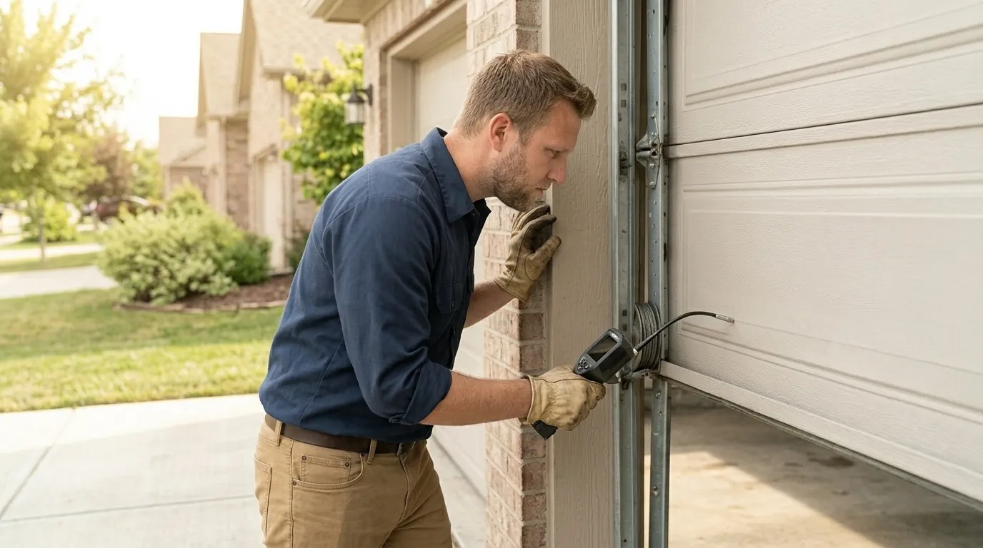 Repaired & tested - Sun Prairie garage door service