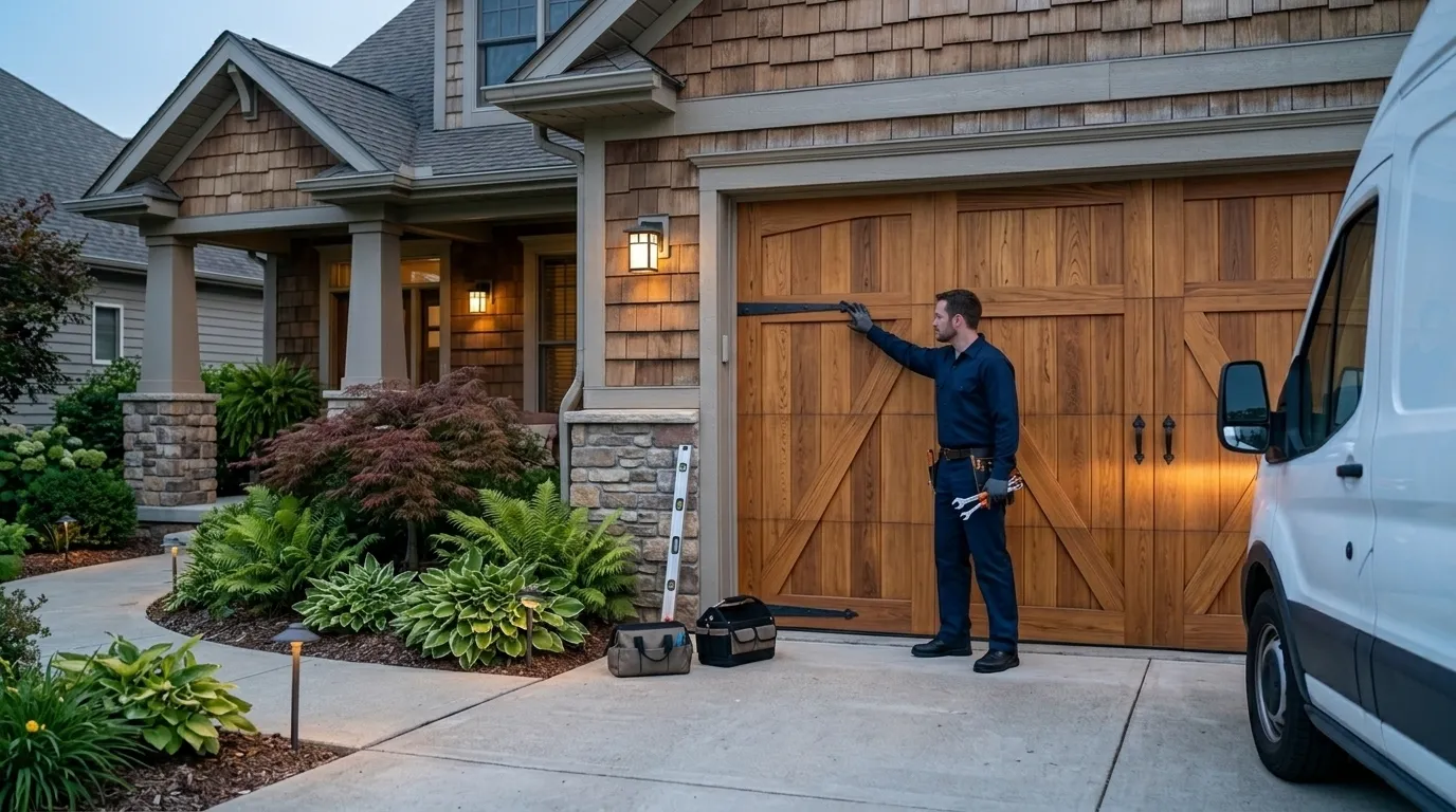On-site diagnosis - Sun Prairie garage door service