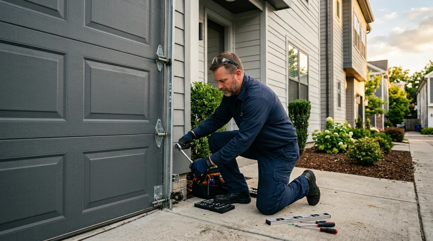 On-site diagnosis - Sun Prairie garage door service