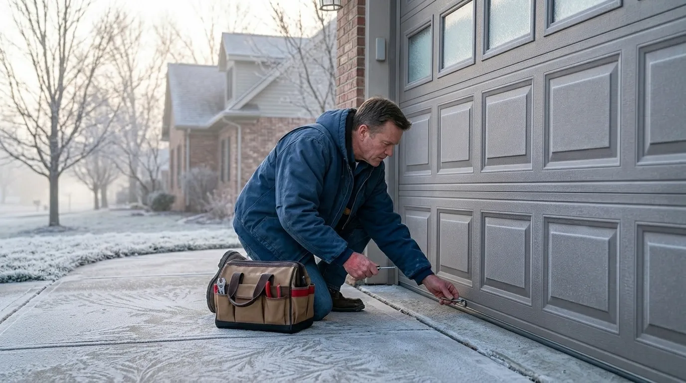 On-site diagnosis - Sun Prairie garage door service