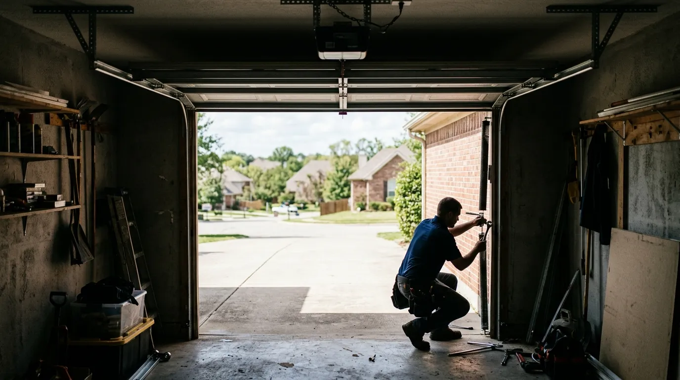 On-site diagnosis - Sun Prairie garage door service