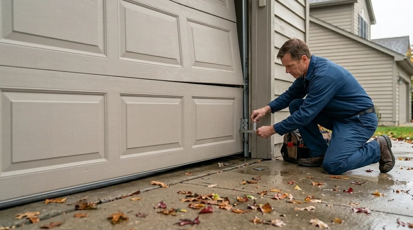 On-site diagnosis - Sun Prairie garage door service