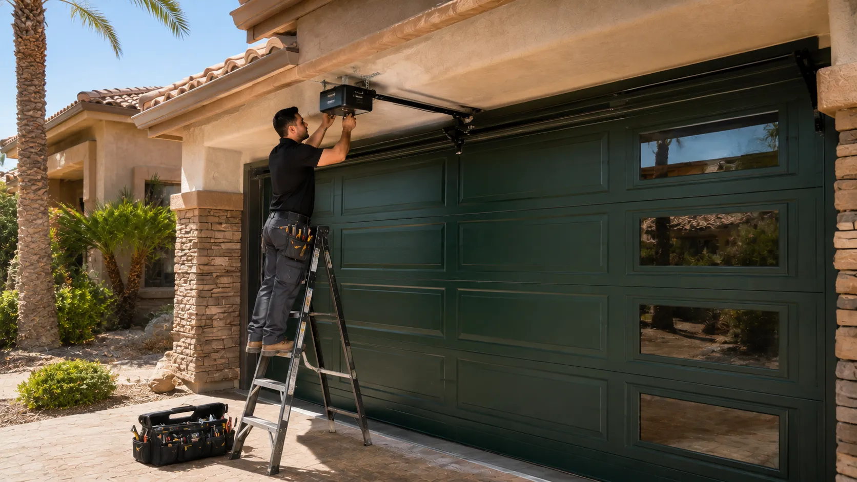 Tell us what’s wrong - Sun Prairie garage door service