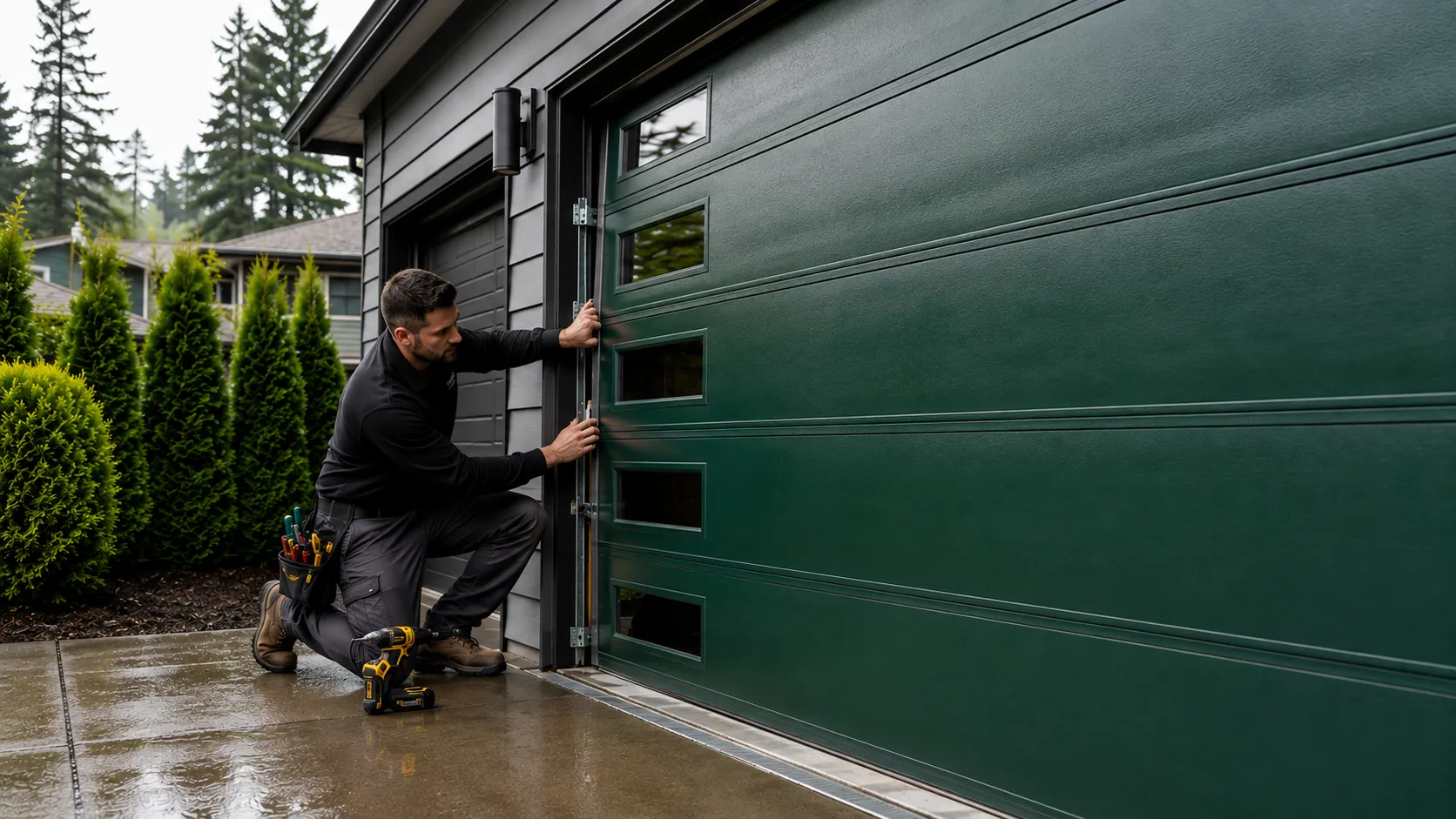 Tell us what’s wrong - Sun Prairie garage door service