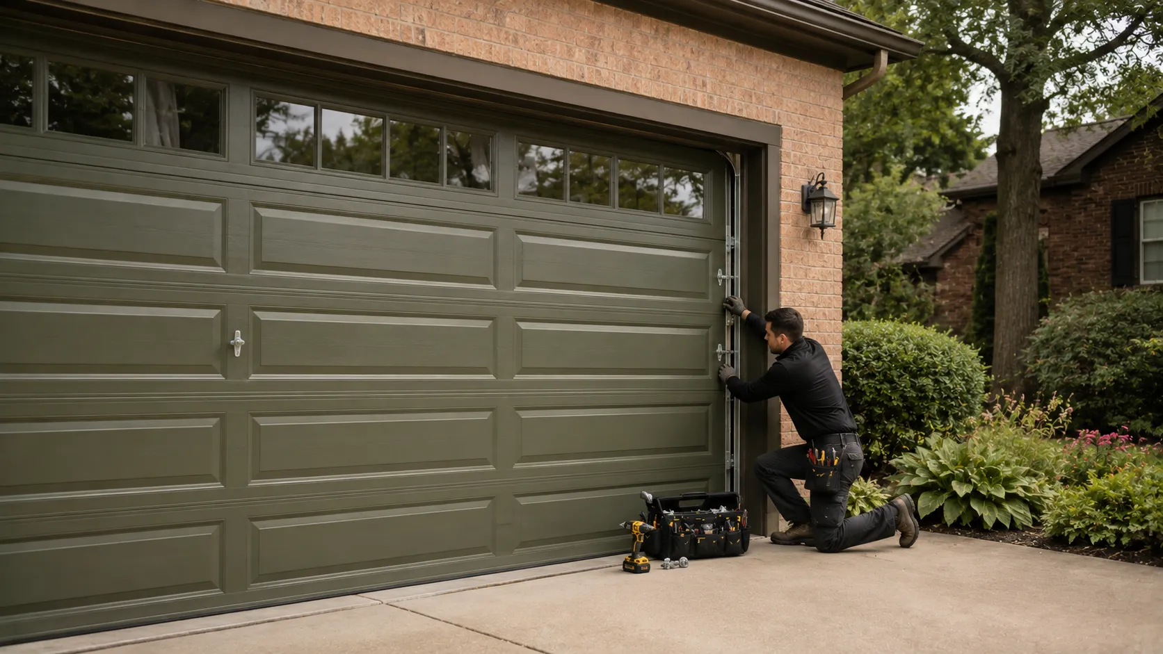 Tell us what’s wrong - Sun Prairie garage door service